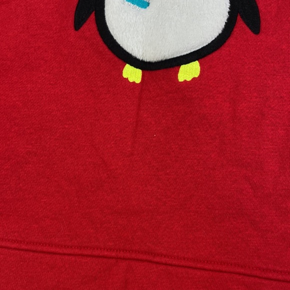 Jumping Beans Red Sweater with a Penguin Design Size 2T - Picture 4 of 10